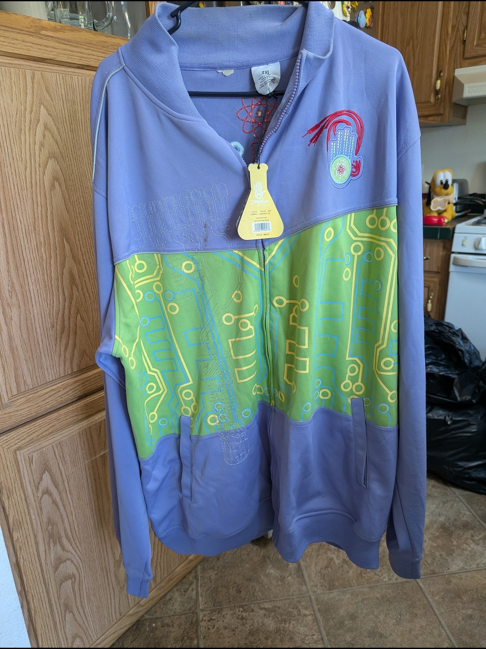 vintage Miskeen Originals full-zip track jacket 4XL